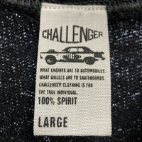 CHALLENGER チャレンジャー DTF HOODIE Don't talk. Feel... プルオーバーパーカー ブラック sizeL 瑞穂店