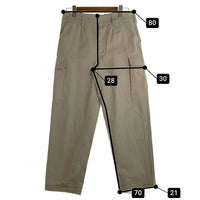 ドイツ軍 コットン カーゴパンツ ミリタリー グレージュ 8415-12-155-9089 Size 160-170/75/85 福生店