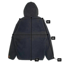 TIGORA ティゴラ BEAMS DESIGN ハーフジップ プルオーバーフリースジャケット パーカー ブラック TR-9P1701FJ Size XL 福生店