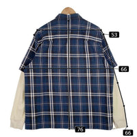 SUPREME シュプリーム 21AW Thermal Work Shirt サーマルスリーブ ワークシャツ ブルー Size XL 福生店