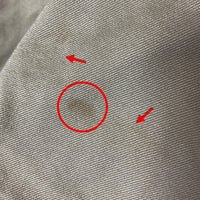 GANRYU COMME des GARCONS ガンリュウ EN-P003 シンチバック サルエル チノパンツ ベージュ sizeL※股部分汚れあり 瑞穂店