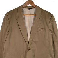 L.L.Bean エルエルビーン コットン 2B テーラードジャケット ベージュ 271553 厚手 Size 42 福生店
