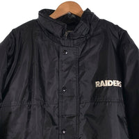 REEBOK リーボック RAIDERS レイダース ジップアップナイロンジャケット ブラック 5125A 04 Size L 福生店