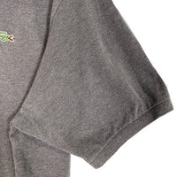LACOSTE ラコステ 鹿の子 ポロシャツ グレー フランス製 Size 8 福生店