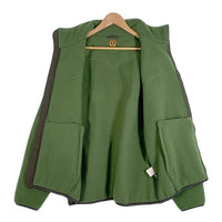 HUMAN MADE ヒューマンメイド 22AW Fleece Jacket フリースジャケット ジップアップ グリーン ワッペン プリント Size XXL 福生店