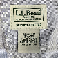 L.L.Bean エルエルビーン オックスフォード ボタンダウンシャツ ブルー 256513 Size 16 1/2 福生店