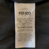 KENZO PARIS ケンゾー BY VERDY OVERSIZE T-SHIRT オーバーサイズ プリント Tシャツ ブラック FE55TS1914SY Size XL 福生店