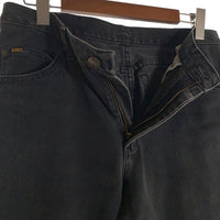 90's Lee リー ブラック デニム パンツ ジーンズ テーパード 200-8908 Size 34×30 福生店