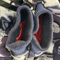 adidas アディダス デサント製 リバーシブル キルティング ボンバージャケット グレー sizeM-L 瑞穂店