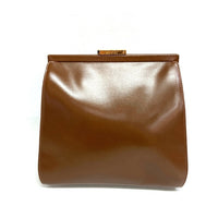 OLD GUCCI オールドグッチ 00320460048 レザー がま口 リュック ブラウン 瑞穂店