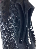 RBTXCO アールビーティ 21AW 豹オパール フリルベスト ブラック size- 瑞穂店