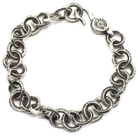 Chrome Hearts クロムハーツ SINGLE B RING シングル Bリングブレスレット SV925 Size 19cm 福生店