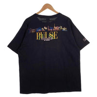 00's PULSE OF VEGAS ダブルサイド プリントTシャツ ブラック DELTA Size XL 福生店