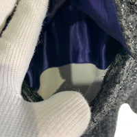 FranCisT MOR.K.S. フランシストモークス ポリエステル ウール 1B テーラードジャケット グレー MO1351RL Size 4 福生店