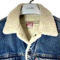 Levi’s リーバイス 71608-0216 USA製 デニムボアジャケット トラッカージャケット インディゴ size40 瑞穂店