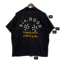 NEIGHBORHOOD ネイバーフッド BAPE アベイシングエイプ レーヨン コットン ボーリングシャツ ブラック Size XXL 福生店