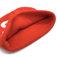 SUPREME シュプリーム Big Logo Beanie ビッグロゴ ビーニーキャップ レッド アクリル 福生店