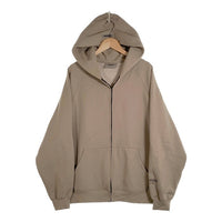 FOG ESSENTIALS エッセンシャルズ バックラバーロゴプリント ジップアップ スウェットパーカー カーキ Size L 福生店