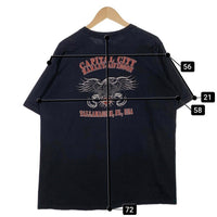 HARLEY-DAVIDSON ハーレーダビッドソン バー&シールド イーグル プリント Tシャツ ブラック Size XL 福生店