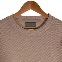 KURO クロ オーバーサイズ サーマルカットソー 長袖 ベージュ Size 1 福生店