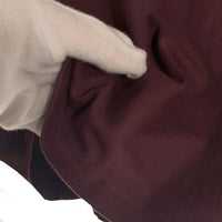 Dagda Leathers ダグダレザーズ プリント ポケットTシャツ 袖刺繡 ダークパープル 旧マッコイ 滝沢氏 Size M 福生店