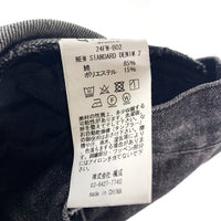 EVISEN SKATEBOARDS エビセン NEW STANDARD DENIM 24 ニュースタンダードデニムパンツ ブラック 24FW-B02 Size L 福生店