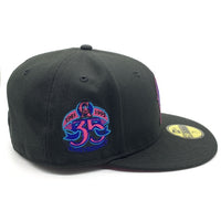 New Era ニューエラ 59FIFTY MLB カリフォルニア・エンジェルス ベースボールキャップ ブラック 35周年パッチ Size 7 5/8 (60.6cm) 福生店