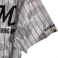 A BATHING APE ア ベイシング エイプ CHIBA LOTTE MARINES UNIFORM TEE 千葉ロッテマリーンズ ホワイト Size 2XL 福生店