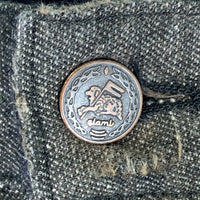 glamb グラム 20AW Repair Patch Slacks リペアパッチ スラックス グレー Size S 福生店
