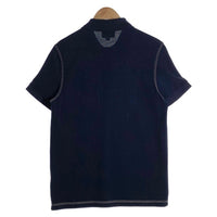 LACOSTE ラコステ ヴィンテージプリント ポロシャツ ネイビー 鹿の子 PH5452 Size FR 4 福生店