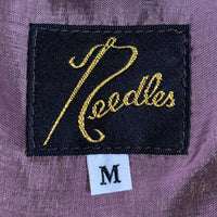 Needles ニードルズ 23SS CLASSIC SHIRT ポリエステル レーヨン オープンカラーシャツ 半袖 アブストラクト イエロー MR139 Size M 福生店