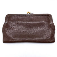 IL BISONTE イルビゾンテ ガマ口 長財布 ロングウォレット ブラウン 瑞穂店