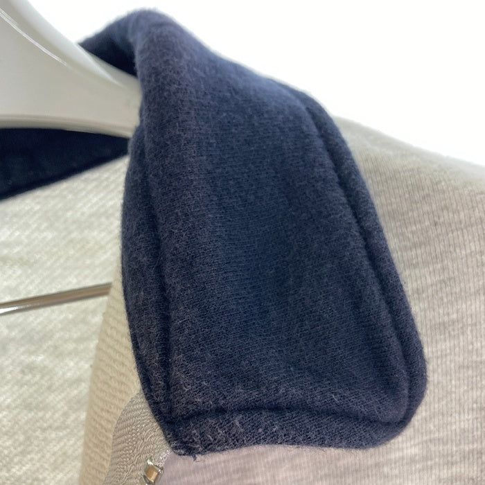 HUF ハフ ハーフジップ 半袖スウェット グレー sizeS 瑞穂店