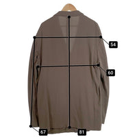 GIORGIO ARMANI ジョルジオアルマーニ コットン レーヨン 3スナップ テーラードジャケット 春夏 Size 56 福生店
