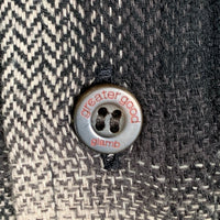 glamb グラム スタンリーロングチェックシャツ フランネル オンブレ ブラック GB15AT/SH09 Size 4 福生店