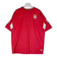 Reebok リーボック リヴァプール 04-05 ホーム ユニフォーム スティーブン・ジェラード レッド sizeL 瑞穂店