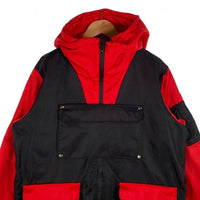 glamb グラム Cameraman mountain parka カメラマン マウンテンパーカー ジップアップジャケット ブラック レッド GB0120/JKT15 Size 3 福生店
