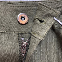 ブランド不明 ヘリンボーン モンキーパンツ オリーブ Size 30 瑞穂店