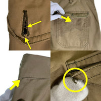 SUGAR CANE シュガーケーン コットン カーゴパンツ カーキ ドライパラフィン加工 SC40972 Size 36×32 福生店