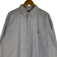 Ralph Lauren ラルフローレン CLASSIC FIT ボタンダウン ストライプシャツ Size 17 1/2 福生店