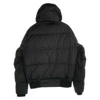 Gucci グッチ ナイロン ジップアップフーデッドジャケット 中綿 ブラック クレストパッチ 228012 Z9687 Size 54 福生店