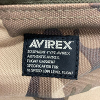 AVIREX アヴィレックス AVX308L ボンサック 迷彩 バッグ ブラウン 瑞穂店