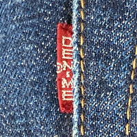 DENIME ドゥニーム 革パッチ XXタイプ デニムパンツ ジーンズ インディゴ HG1118 Size 31 瑞穂店