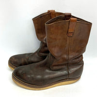 RED WING レッドウィング 691 91年製 サイド羽タグ USA製 ペコスブーツ ブラウン size8.5E 瑞穂店