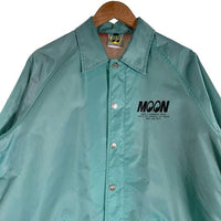 MOONEYES ムーンアイズ ナイロン コーチジャケット ライトグリーン OMJ-028 Size XL 福生店