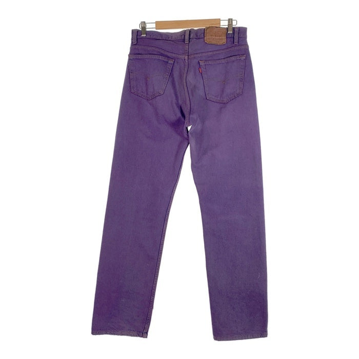 リーバイス　501 パープル 90's Levi's リーバイス 501 後染めカラーデニムパンツ ジーンズ