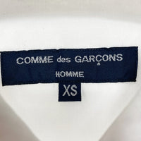 COMME des GARCONS HOMME コムデギャルソンオム パッチワークデザイン 長袖シャツ ホワイト HQ-B012 Size XS 瑞穂店
