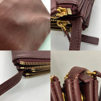 CELINE セリーヌ トリオ ラージ ショルダーバッグ ボルドー 瑞穂店