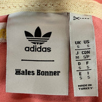 adidas アディダス Wales Bonner ウェールズボナー ストライプTシャツ ピンク HL8746 Size M 福生店