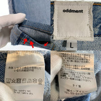 oddment オッドメント Levi's CUSTOM DENIM LINE PANTS リーバイスカスタム デニムラインパンツ インディゴ Size L 福生店